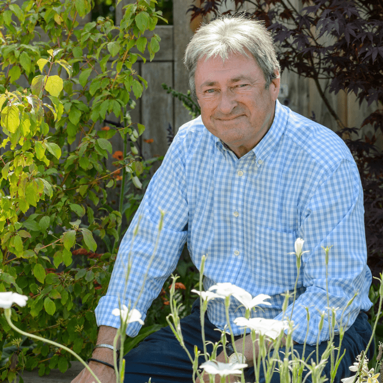 Celebrity gardener Alan Titchmarsh at BBC Gardeners' World Live