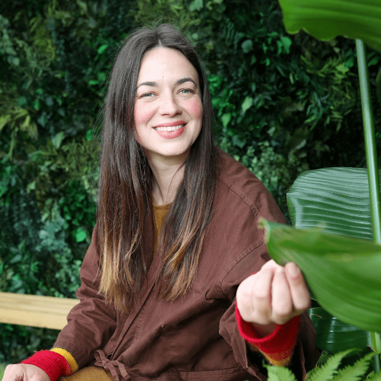 Celebrity gardener Frances Tophill at BBC Gardeners' World Live