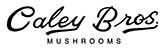 Caley Bros Horizontal Logo Mushrooms b&w