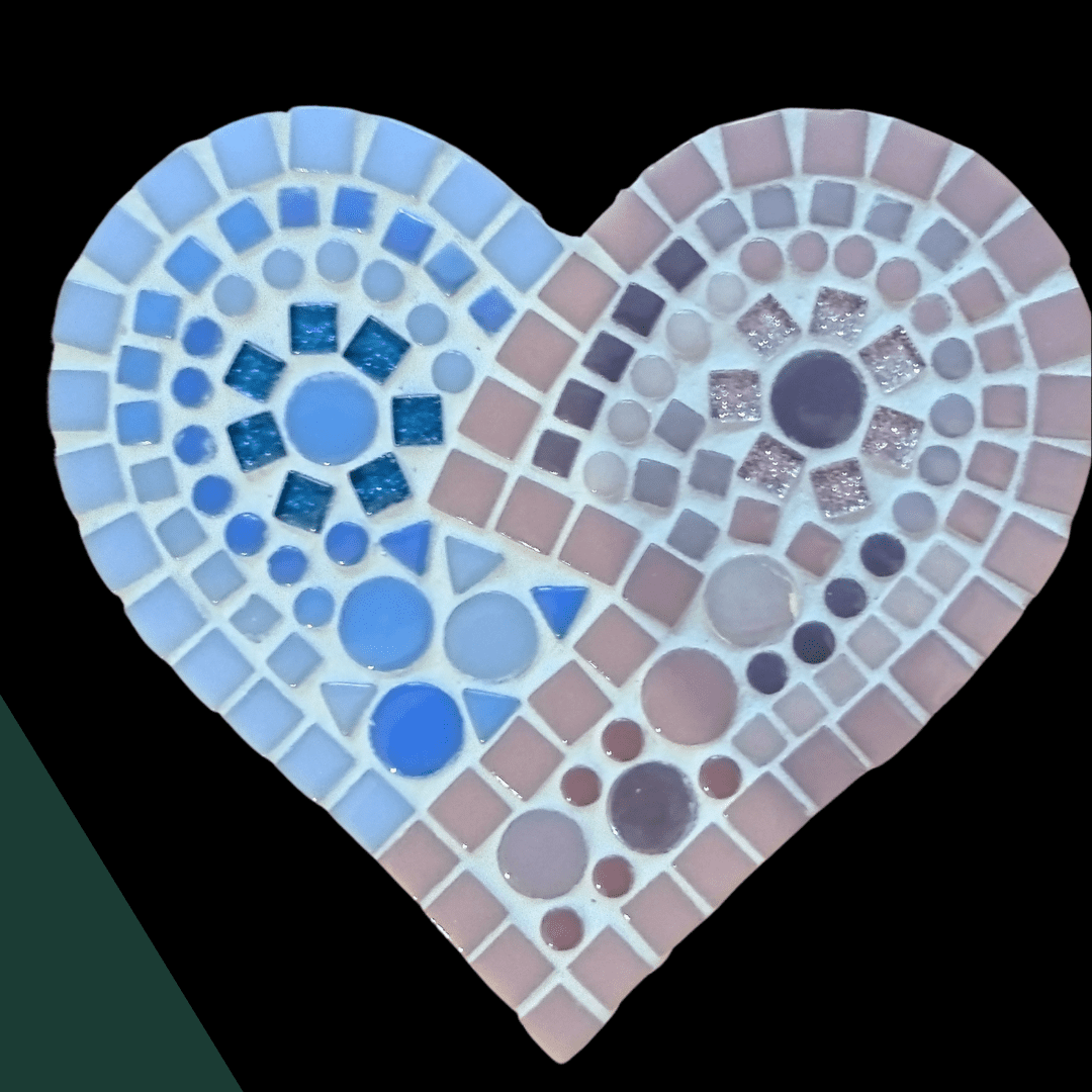 Valentines - handmade mosaics