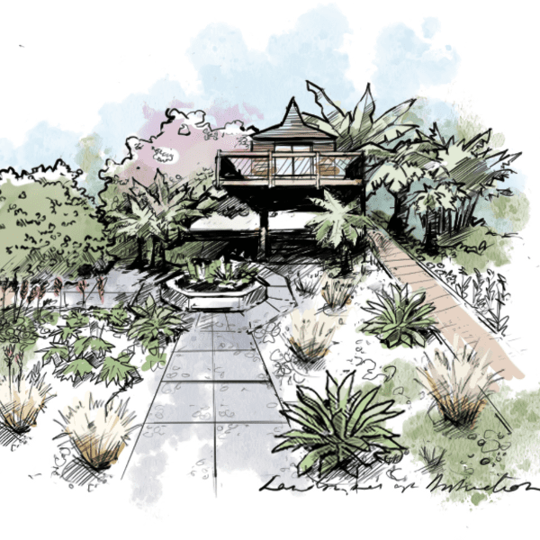 The Fontana Garden, designed by Kim Parish, at BBC Gardeners' World Live